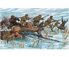 Italeri - I6069 - Maquette - Figurine - Infanterie Russe Renue Hivernale - Echelle 1:72