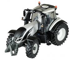 TOMY BRITAINS - Véhicule de Collection, Tracteur VALTRA T254 pour Adultes 42425, Tracteur Agricole, Modèle à lEchelle 1/32, Réplique Adaptée aux Enfants de 3 ans+, Gris