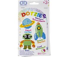 Pracht Creatives DTZ12-008 Hobby Lot de 3 Autocollants pour décoration de Jardin