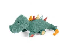 Sterntaler Doudou Crocodile Konrad, Hochet intégré, Âge : Dès la naissance, 26 cm, Vert