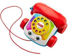 Fisher-Price Mon Téléphone Mobile Jouet Bébé, 12 Boutons et 4 Couleurs de Lumières, pour Apprendre les Chiffres, les Lettres, 12 Mois et Plus, FGW66