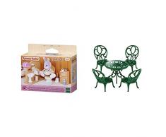 Sylvanian Families - 5020 - Ensemble Toilettes - Mini-Poupée & Salon de Jardin, 4507
