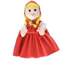 Moravská ústredna 20508 Un Chaperon Rouge, à la Main Pupp 0 + marionnettes, Multicolore