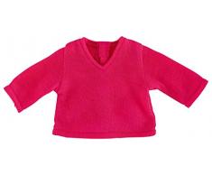 Corolle - DPB89 - Pull Col V Fuchsia pour Poupée Ma Corolle