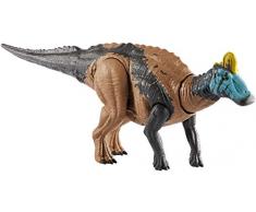 Jurassic World Attaque Sonore Figurine Articulée d’Edmontosaurus avec Mouvements, Sons Réalistes et Mâchoires qui Claquent, Jouet pour Enfant, GJN67