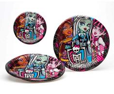 Atosa - 17126 - Pack 5 Assiettes 23 cms Monster High
