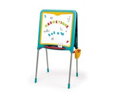 Smoby - 410307 - Tableau Tubes - Ardoise Double Face - Magnétique / Craie - + 80 Accessoires Inclus - Mixte
