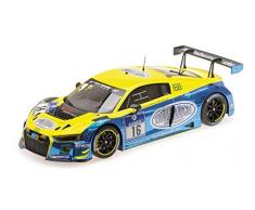 Minichamps- Voiture Miniature de Collection, 155161116, Jaune/Bleu
