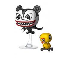 Funko- Figurines Pop Vinyl: Disney: NBX: Vampire Teddy w/Undead Duck Collectible Figure, 34429, Multcolour