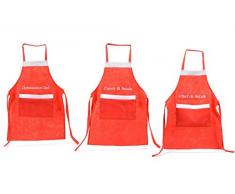 Mercury - Tablier de Noël en tissu, multicolore, 5.ME72251 - version italienne