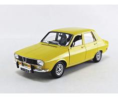 Norev- Renault 12 TS 1973-Yellow Voiture Miniature de Collection, 185212, Jaune