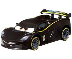 Disney Pixar Cars Grand Prix Mondial Petite Voiture Noire Lewis Hamilton, Jouet pour Enfant, Flm11