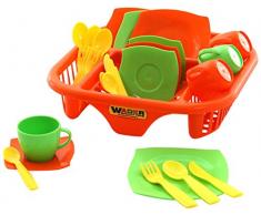 Polesie Wader Egouttoir Garni avec Service de (29 pièces)