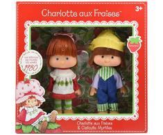 Asmokids - KKCF2HUC - Charlotte Aux Fraises et Clafoutis Myrtilles Strawberry Shortcake, Lot de 2 Poupées