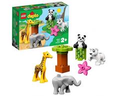 LEGO®-DUPLO® Les bébés animaux Jouet ludique pour Tout Petits, Fille et Garçon dès 2 Ans, 9 Pièces de Construction 10904