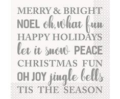 Unique Party- Serviettes de table, 77122