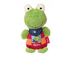 sigikid, 38681 - Doudou Hochet - Grenouille - Vert