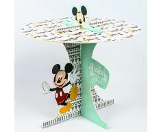 Procos- 5PR89008 Desserte 3D Mickey Mouse Awesome, Multicolore