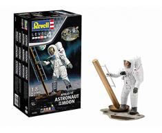 Revell- Maquette Coffret Cadeau 50 Ans Apollo 11 Astronaute 03702, 3702, Blanc