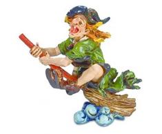 Katerina Prestige- Figurine-Sorcière sur Balai, HF1535