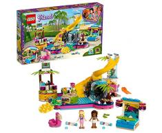 LEGO®-Friends La soirée piscine dAndréa Jouet pour Fille et Garçon à Partir de 6 Ans et Plus, 468 Pièces 41374