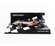 Minichamps- Voiture Miniature de Collection, 410030306, Noir/Blanc/Rouge