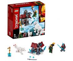 LEGO- Lépopée de Lloyd, Ninjago Inclus la Forteresse du Guerrier Blizzard et 2 Figurines Jeu pour Enfant 6 Ans et Plus Briques de Construction, 70671, Multicolore