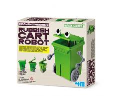 4M - 68492 - Jeu de Construction - Eco-Engineering - Poubelle Charrette Robot