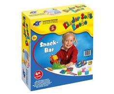 Feuchtmann Spielwaren 6280581 – Presse-Agrumes pour Enfant avec Genoux en Relief, Assiette et Outils de modelage