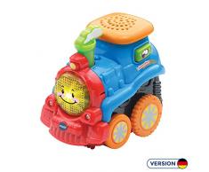 VTech 80-515604 Tut Tut Baby Flitzer Press & Go Lokomotive Jouet pour bébé Multicolore
