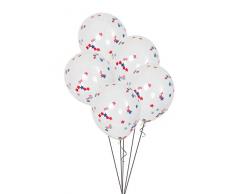 Ballons confettis - Article de fête