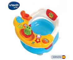VTech - 80-515422 - Aquasilla 2 en 1 - Chaise de Salle de Bain et Tableau dactivités - Jouet pour Jouer à lintérieur et à lextérieur de leau - Multicolore