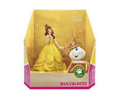 Bullyland 13436 – Jeu de Figurines Walt Disney Belle – Belle et Madame Pottine