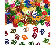 Folat Confettis de Table Motif Nombre