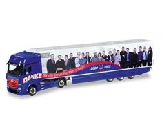 Herpa 920728 – Mercedes-Benz Actros Gigas Pace Refroidissement Tapis de Selle Serrage 15 Ans Bic