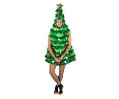 Bodysocks Fancy Dress Costume Sapin de noël pour Adulte
