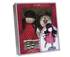 C et P – Set de Cadeau poupée et réveil Gorjuss New Heights, Multicolore (CYP 1 ckrg)