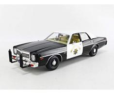 Greenlight Collectibles- Voiture Miniature de Collection, 19075, White/Black