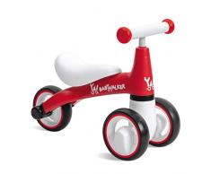 Mondo-28477 Tricycle, Couleur Blanche, Rouge, 28477