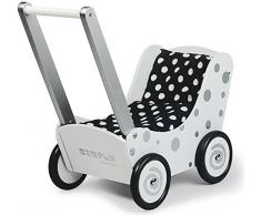 Unbekannt Simply for Kids - 36409 - Poussette en Bois - Argent