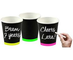 Folat Lot de 6 Tasses à décrire