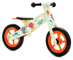 Nicko - Draisienne en Bois pour Enfant - Vélo de Course - Premier vélo - Vélo dentraînement (Robot 863)