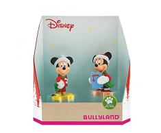 Bullyland - 15074 - Set de Figurines de Noël Walt Disney Mickey et Minnie
