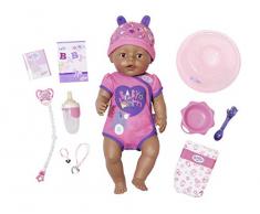 BABY born – Poupée Interactive, Fille aux Yeux Marron - 824382