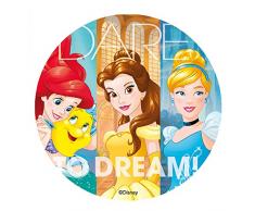 Dekora – Disque de Sucre Comestible pour décoration gâteau, Multicolore (231271)