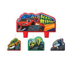 amscan International Bougies Happy Birthday 171582 Blaze