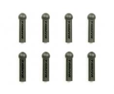 Tamiya 300051283 – DB 01 Rotule Poêle, 5 mm, Lot de 8