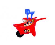 Disney Junior 729 Disney Mickey Mouse Club House Brouette avec Seau 49 cm