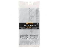 amscan International Nappe EMB S/C (Argent)