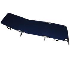 Mosa-Import - 017700 - Jeu de Plein Air - Chaise de Plage/Lit - Tube en Acier - 188 cm